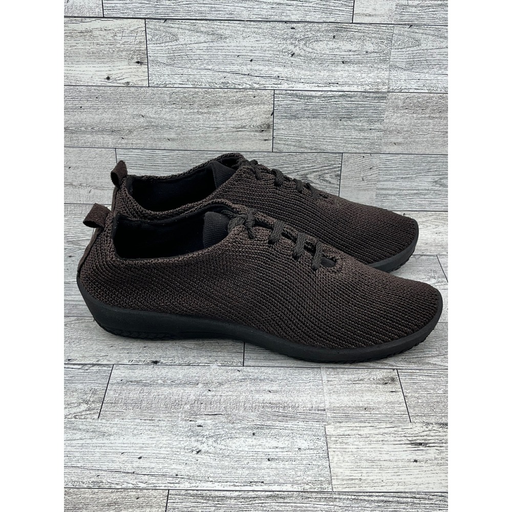Arcopedico Women Size EU 40 US 9 Brown Knit‎ Comfort Slip On Sneakers